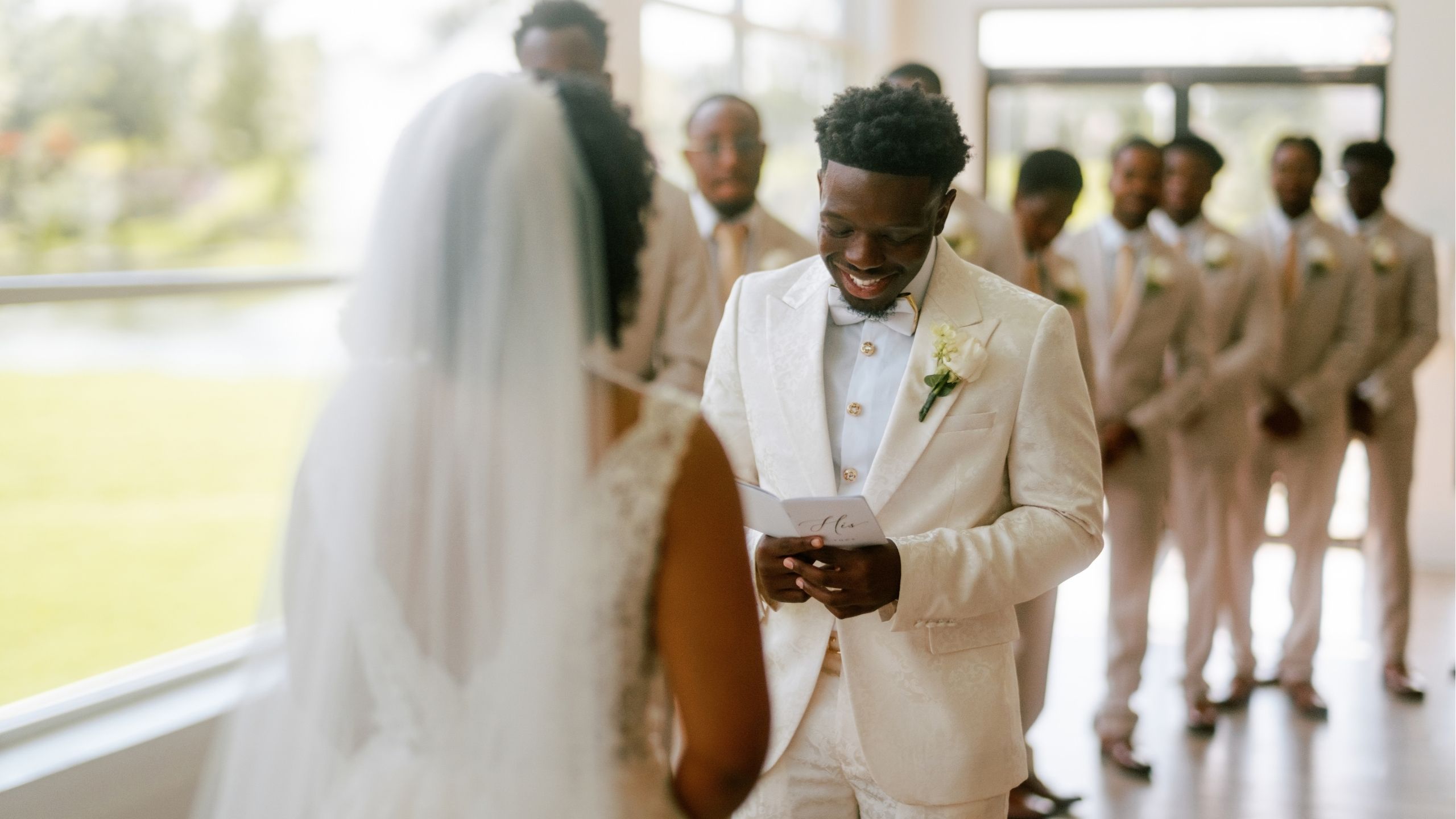 Groom Surprises Bride's Parents By Reading Vows In Spanish