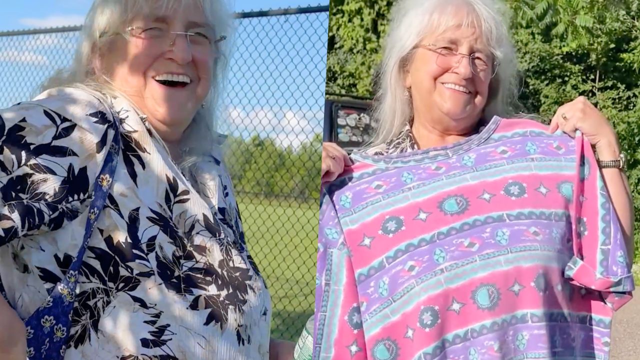 Daughter Wears Mom's Ugly Shirt She Hated For More Than 30 Years