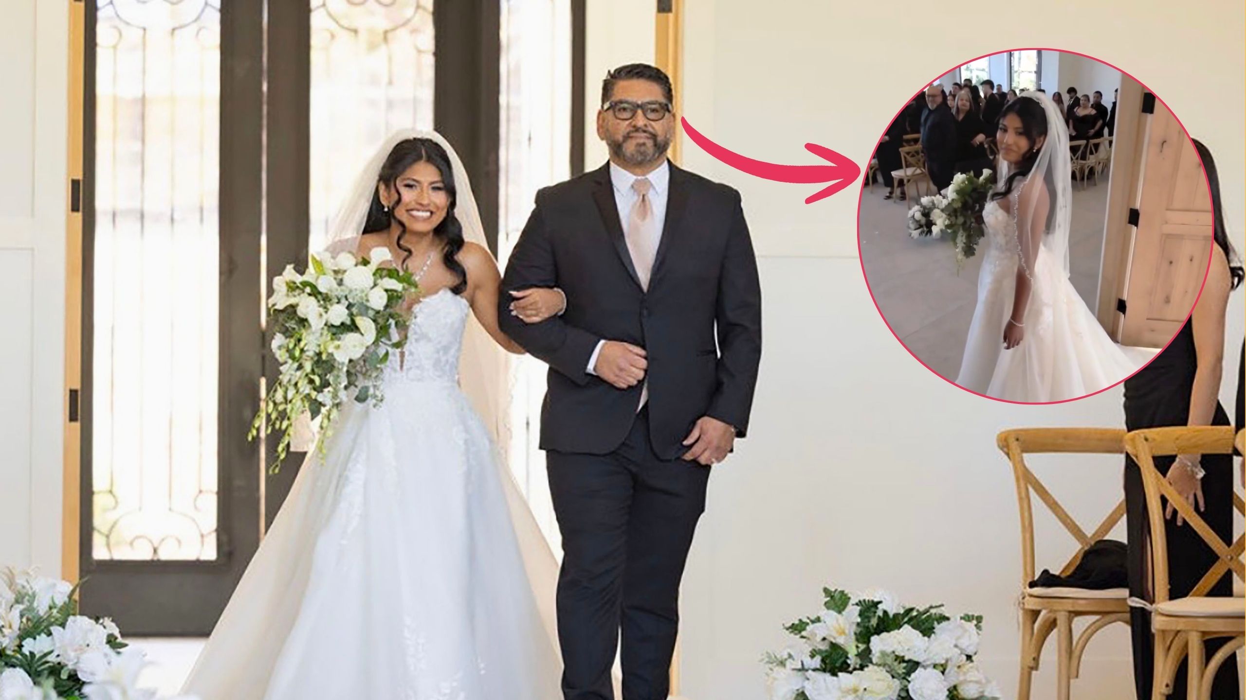 Dad Wears Meta Glasses To Capture Walking Daughter Down The Aisle
