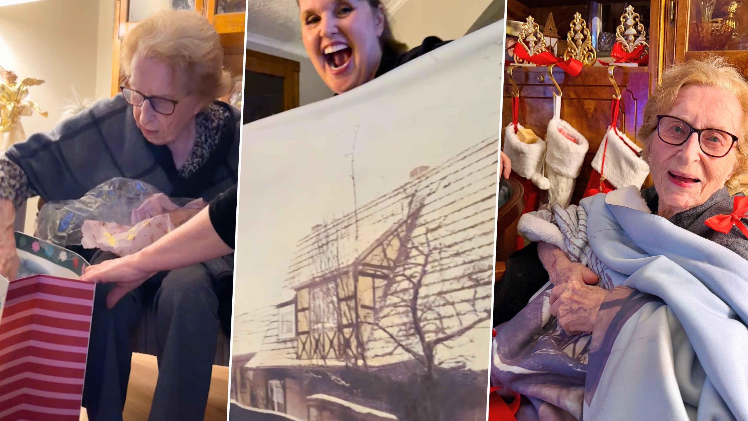 Grandma Battling Dementia Surprised With Blanket To Remember Home In Germany