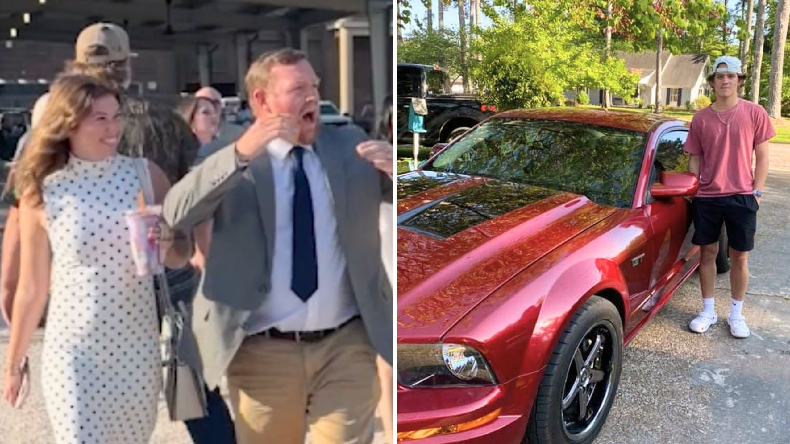Couple Surprise Family By Buying Back Late Brother's Beloved Mustang