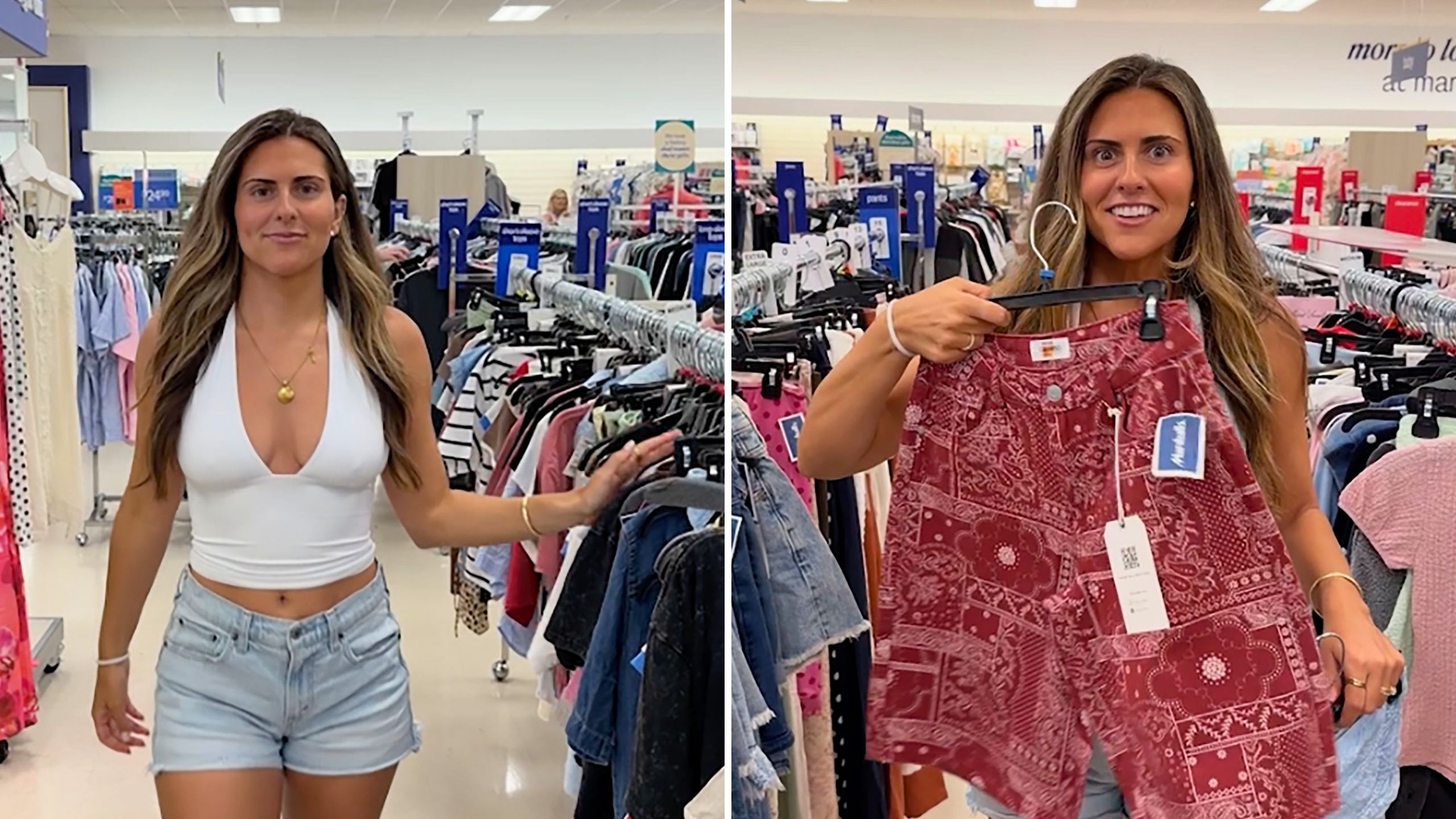 Couple Plan Fun Date Night Game Wearing Everything They Touch In Store