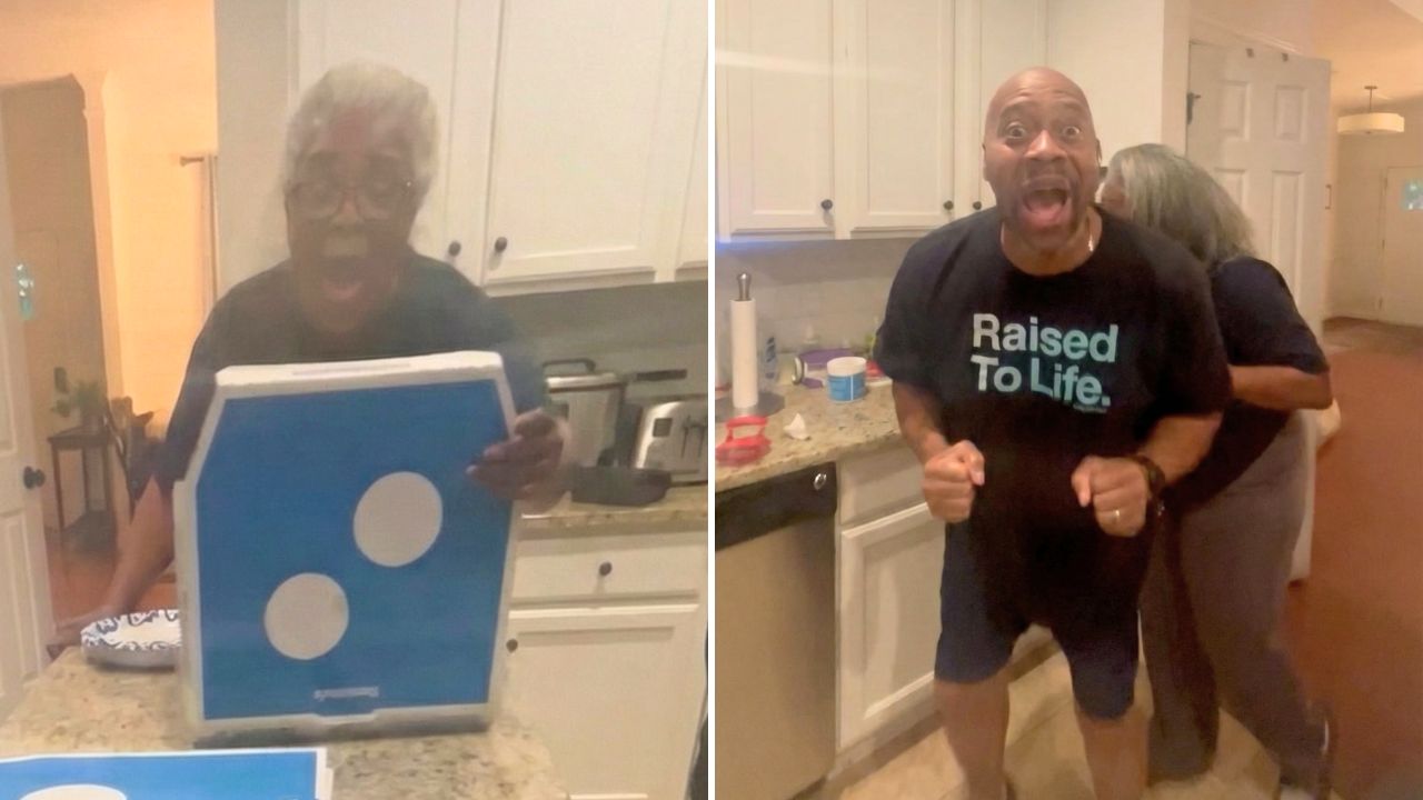 Parents Discover Son And Daughter-In-Law's Pregnancy New Inside Pizza Box
