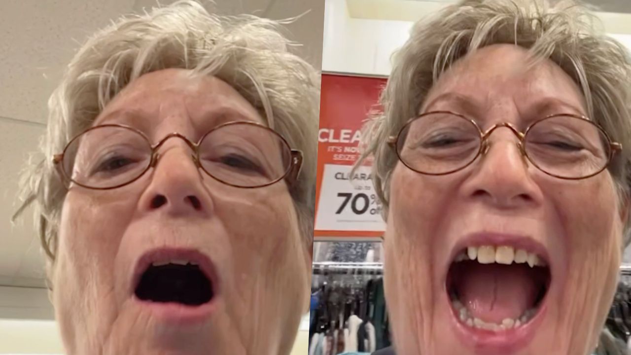 Grandma Doesn't Realize Grandkids Are In Her Home On Video Call