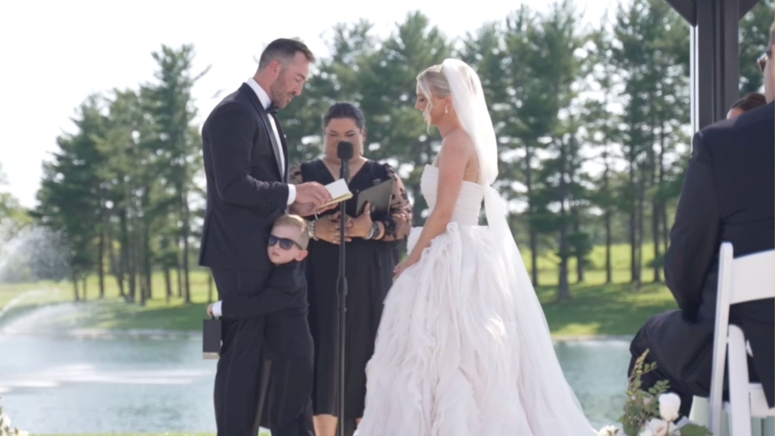 Groom Calls Stepson To The Altar For Personalized Vows