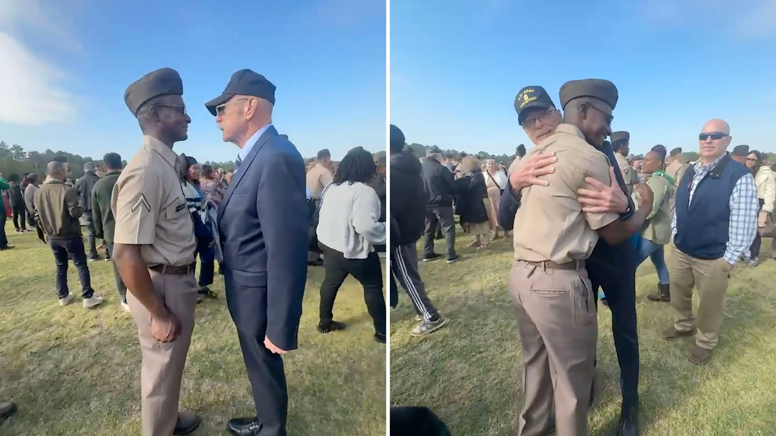 Sergeant Major Grandpa Who Inspired Grandson Gives Inspiring Speech Before Tap Out