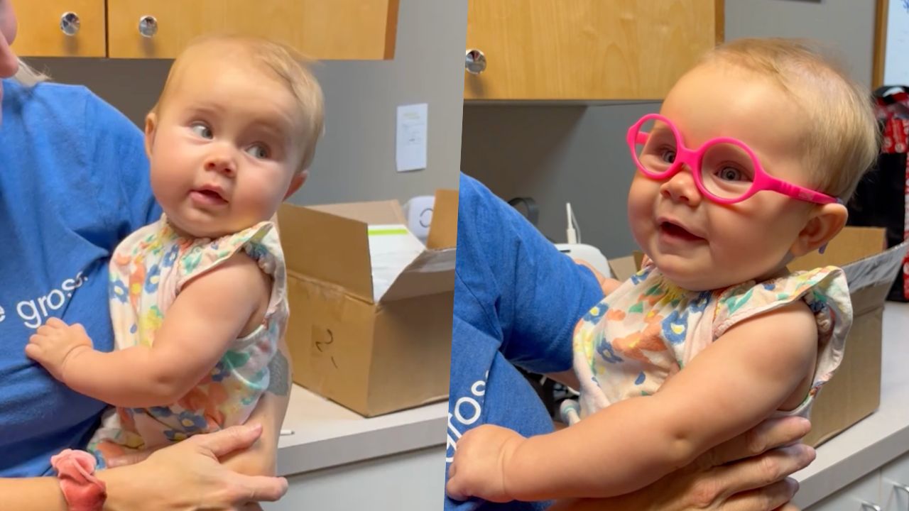 Daughter Lights Up When Glasses Help Her See Mom Clearly For First Time