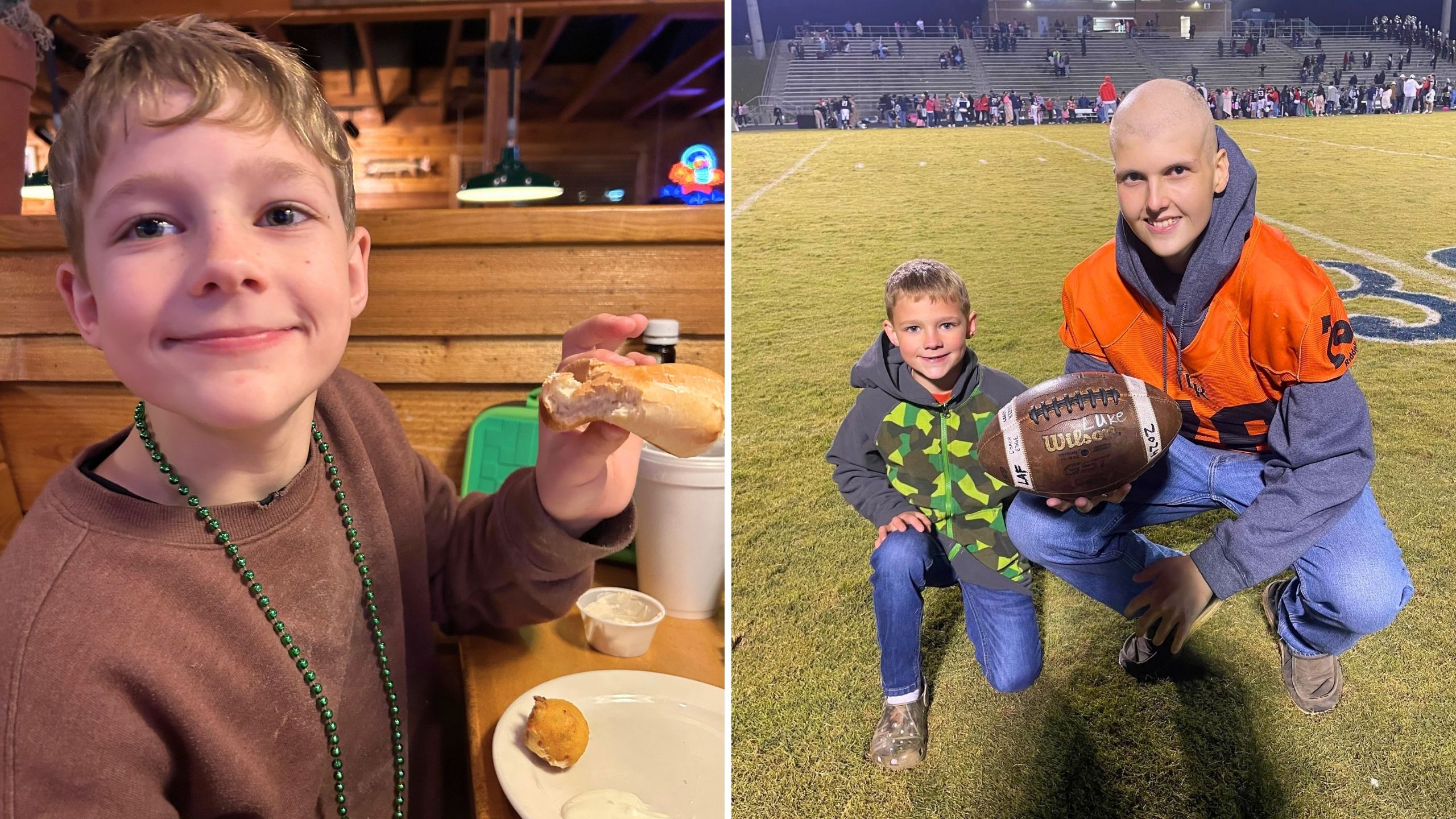 Boy Who Dreamed Of Going To Texas Roadhouse With Late Brother Returns On Birthday