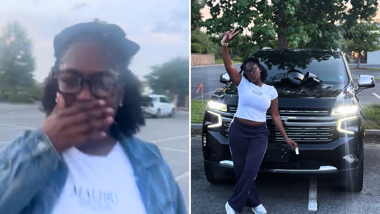 Husband Surprises Wife And Kids With Dream "Mom Truck"