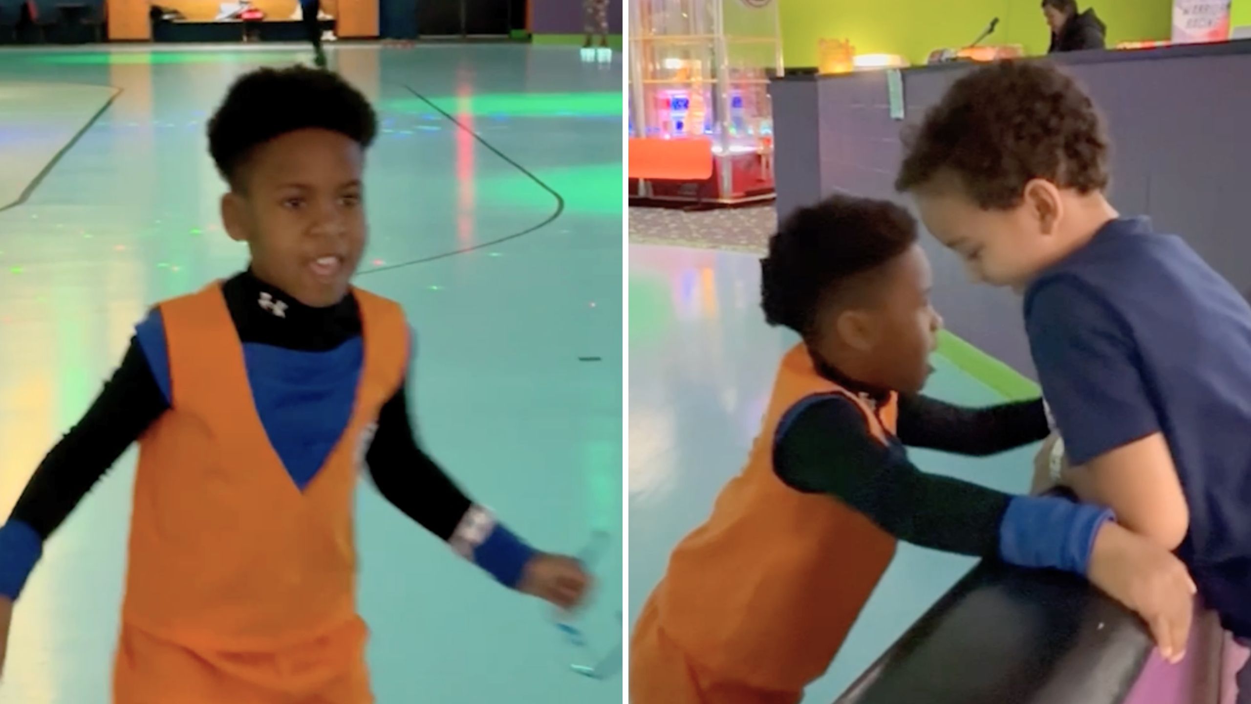 Boy With Autism Lights Up When Classmate Shows Up To Birthday Party